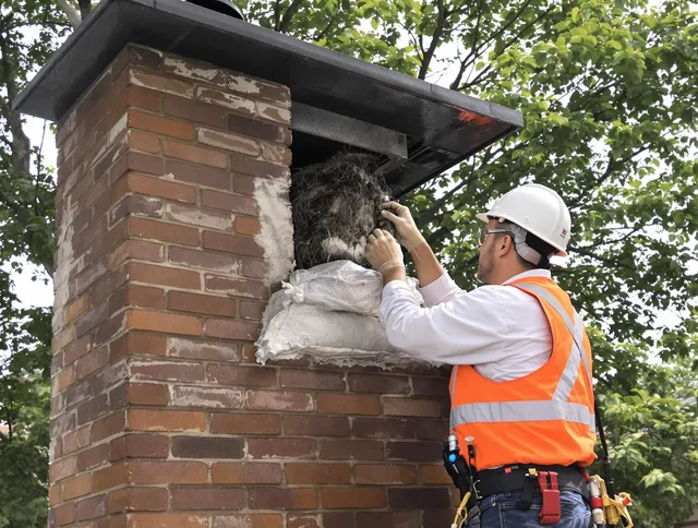 Humane removal of debris and animals by Claremont Chimney Sweep in Claremont, CA