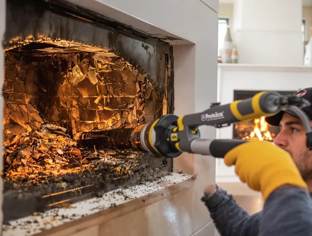 Professional chimney cleaning by Claremont Chimney Sweep in Claremont, CA