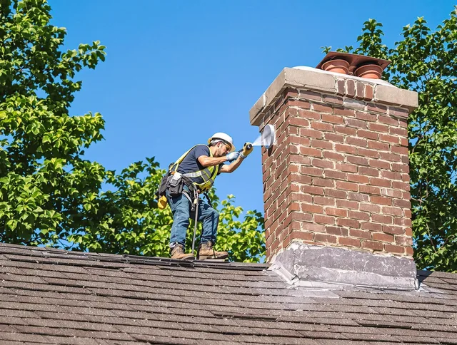 Claremont Chimney Sweep performing an inspection with advanced tools in Claremont, CA