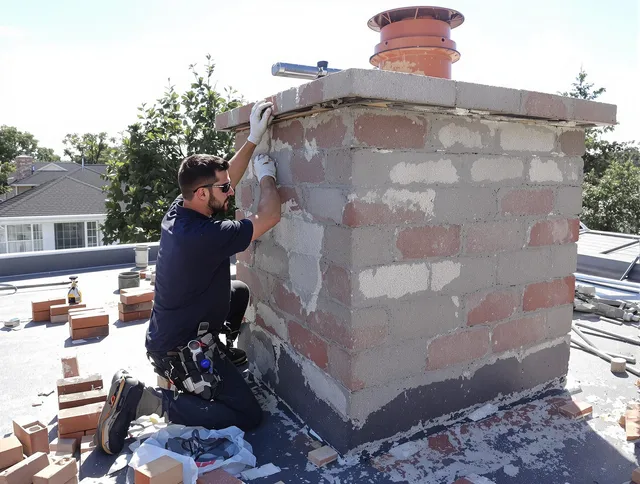 Advanced chimney repair process by Claremont Chimney Sweep in Claremont, CA