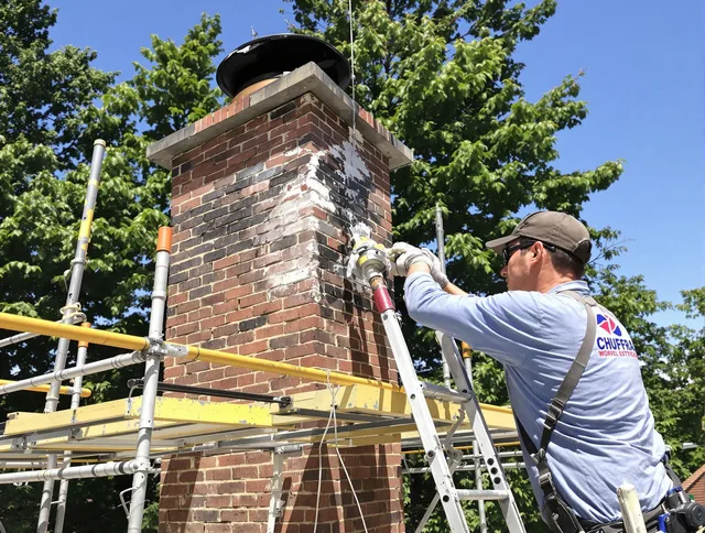 Structural chimney repair by Claremont Chimney Sweep in Claremont, CA
